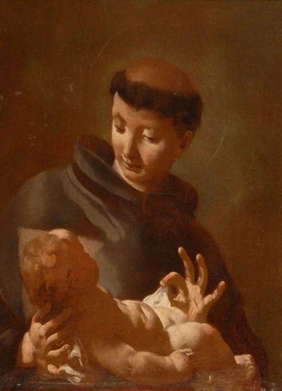 Antonio da Padova con Gesù Bambino - Venezia, Chiesa di San Moisè